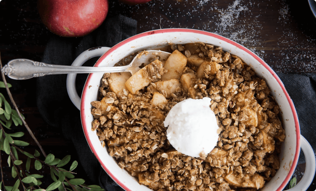 A picture of Healthy Apple Crisp 