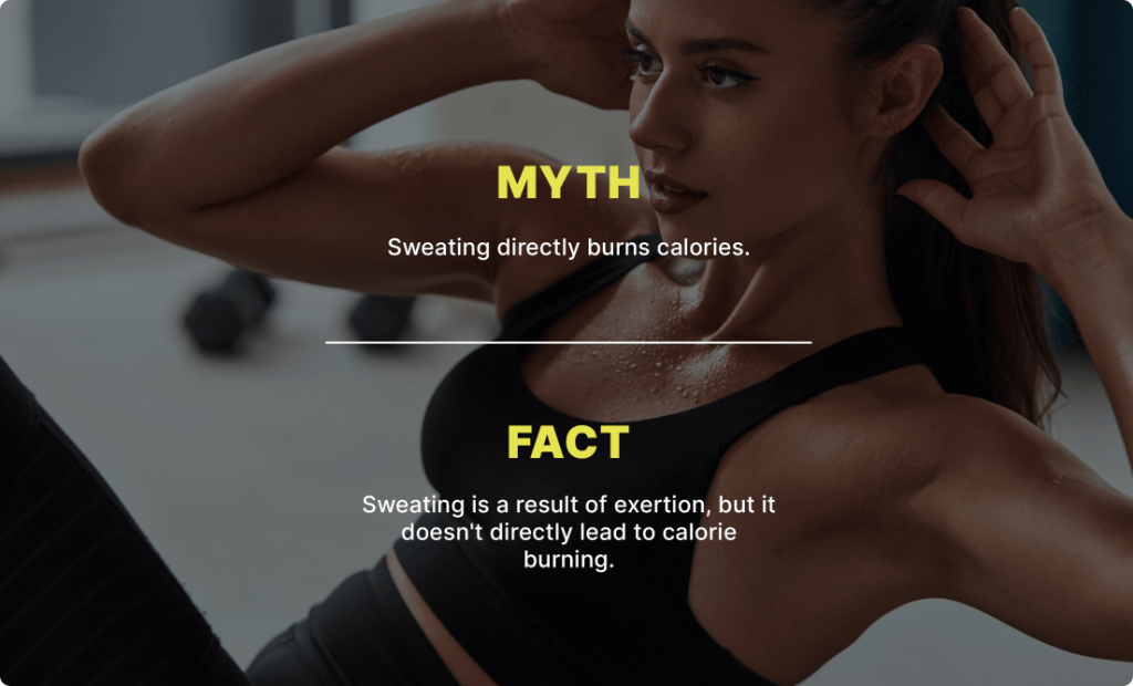 Does Sweating Burn Calories? - Vision Sports Club